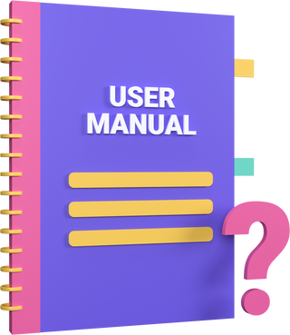 3D Rendering User Manual Concept to Find Information Easily
